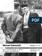 Oakeshott Michael - Ser Conservador Y Otros Ensayos Escepticos