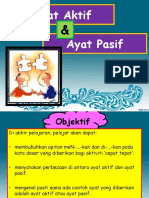 Ayat Aktif Dan Ayat Pasif