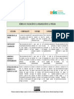 14 Rúbrica de Evaluación de La Organización de La Yincana