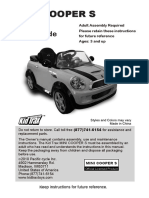 Mini Cooper S: User Guide