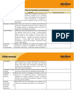 Plano de Recuperação e Aprofundamento - Modelo