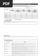 Stakeholder Engagement Matrix Template