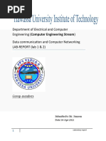 Computernetworking LAB REPORT