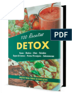 E Book 100 Receitas Detox