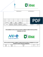 Instalacion de Apantallamiento