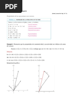 1 - 2. Propiedades de Las Operaciones Con Vectores en El Plano y Vectores Unitarios