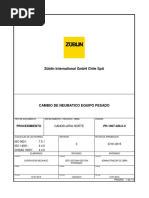 Procedimiento Cambio de Neumatico