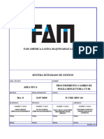 Cambio de Polea Deflectora Ct08 (P-Cmz-Mec 64)