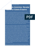 Ensayo Sobre La Vida y Obra de Agustín Yáñez