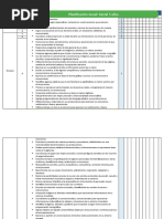 Planificación Anual Inicial 5 Años