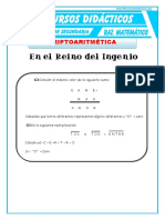 Ejercicios de Criptoaritmética para Segundo de Secundaria