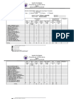 Reading Assessment Template