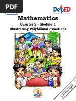 Mathematics: Quarter 2 - Module 1 Illustrating Polynomial Functions