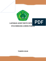 LAPORAN AUDIT MUTU INTERNAL 2018 Fix