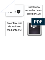 Instalar y Configurar SSH. Transferencia de Archivos SCP