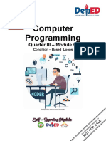 Computer Programming: Quarter III - Module 5