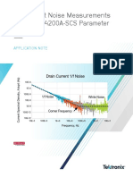 1KW-73835-0 Keithley 4200A-SCS 1f Current Noise Application Note 083021