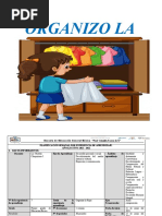 Planificación 7. Organizo Mi Ropa