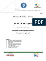 Formular - Plan de Afacere