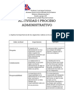 Actividad 1 Proceso Administrativo