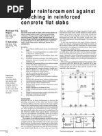 (2001 REGAN E SAMADIAN) Shear Reinforcement Against Punching in RC Flat Slabs