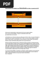 Como Se Hace Una Soldadura Por Electrofusión en Tubos y Accesorios de PE