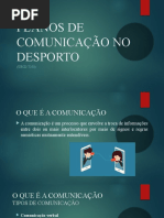 Planos de Comunicação No Desporto - Final