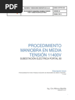 Manual de Procedimiento Seguimiento DT Estacion de Transmilenio Calle 80