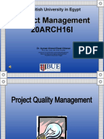 PM - Lecture 7 Project Quality Management