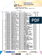 Clasificacion 3ra Etapa