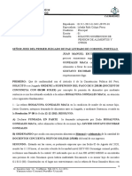 Suspencion de Alimentos Juan Manuel Escobar