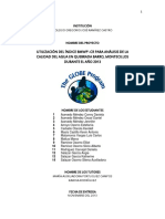 Acevedo Méndez - 2013 - UTILIZACIÓN DEL ÍNDICE BMWP - CR PARA ANÁLISIS DE LA CALIDAD DEL AGUA EN QUEBRADA BARRO, MONTECILLOS DURANTE EL A