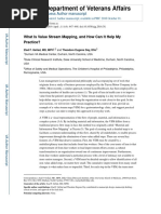 U.S. Department of Veterans Affairs: What Is Value Stream Mapping, and How Can It Help My Practice?