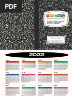 2022 Planner Cover 1 - Alyanna Ross