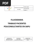 Flujograma Trabajo Policonsultantes Sapu Jii