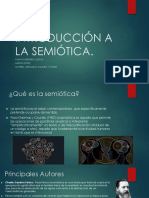 Introducción A La Semiótica