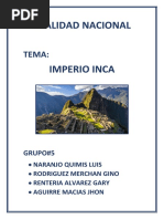 El Imperio Inca