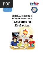 Biology2 Q3 Module 4 Evidences of Evolution