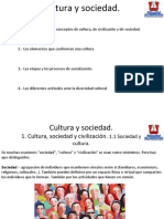 Cultura y Sociedad