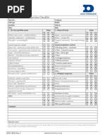 Scissor Lift Pre-Use Inspection Checklist