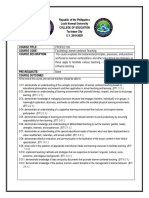 Republic of The Philippines Leyte Normal University College of Education Tacloban City S.Y. 2019-2020