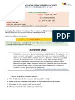 The Study of Crime: Unidad Educativa Fiscal Vicente Rocafuerte