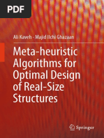 Ali Kaveh - Meta-Heuristic Algorithms For Optimal Design of Real-Size Structures