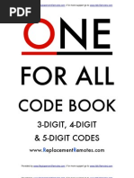 One For All Codes