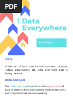 My Notes of Google Data Analytics Certificate - Data Everywhere