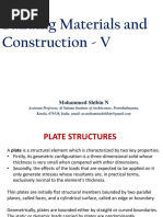 Building Materials and Construction - V: Mohammed Shibin N