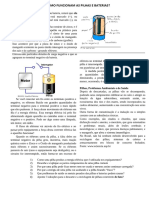 Como Funcionam As Pilhas e Baterias