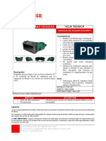 Hoja Técnica Anteojo Soldador Oxicorte WELLSAFE I