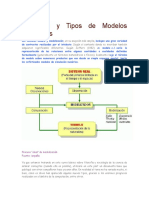 Concepto y Tipos de Modelos Científicos