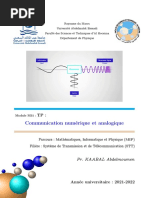 Communication Numérique Et Analogique